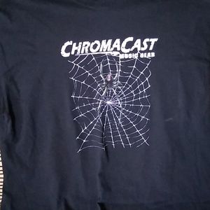 Music gear t shirt chromacast Xtra large